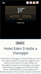 Mobile Screenshot of hoteleden-viareggio.it