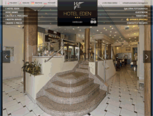 Tablet Screenshot of hoteleden-viareggio.it